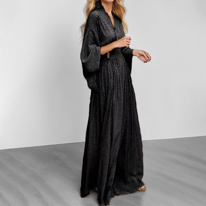 Women's Elegant Kimono Dress Size
