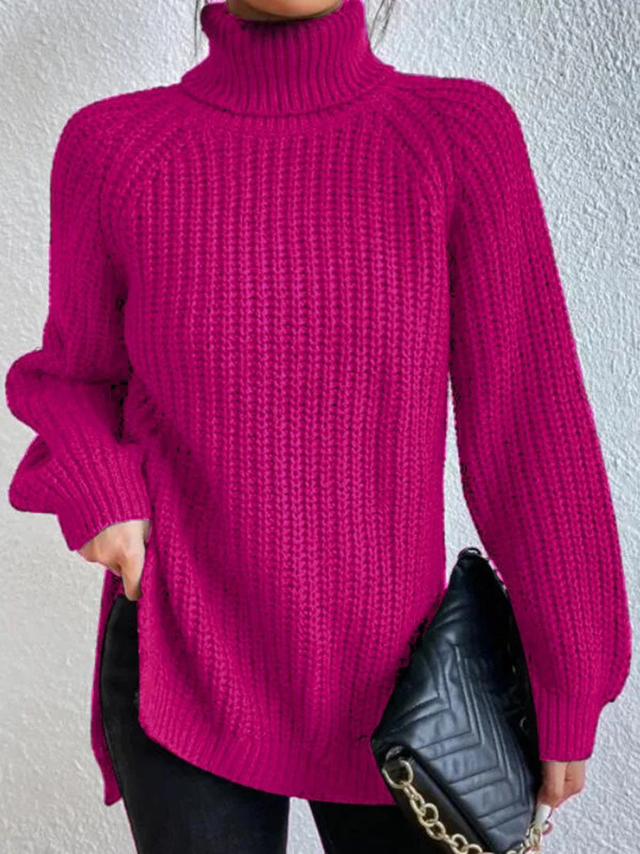 GR - Gemütlicher Strick-Rollkragenpullover