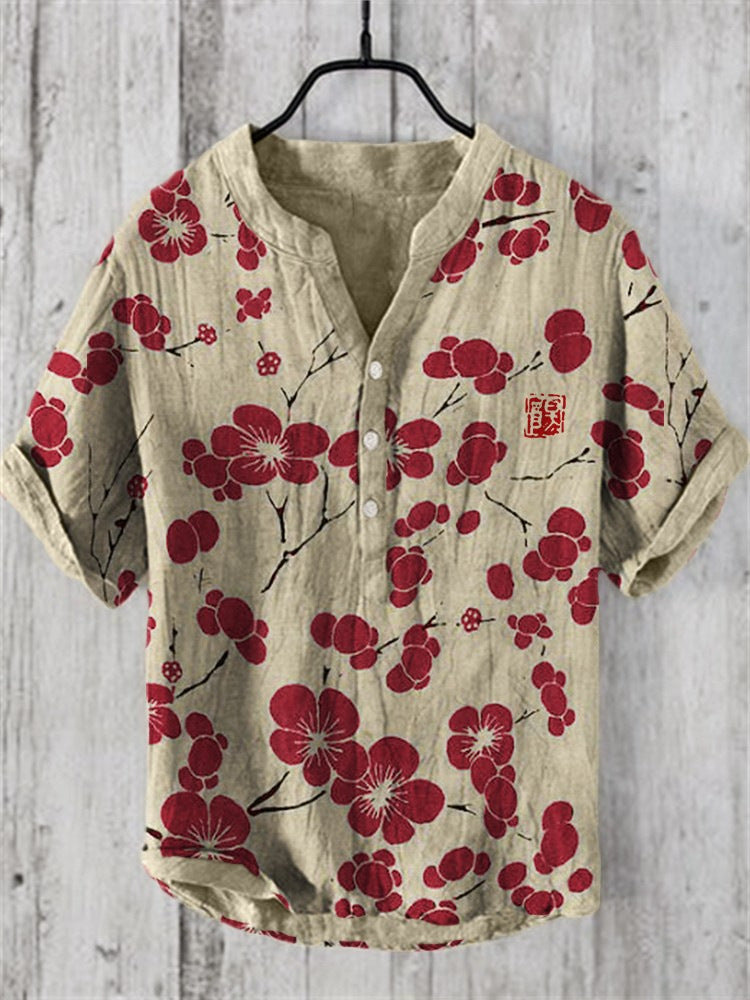 GR | Japanese shirt made of linen blend