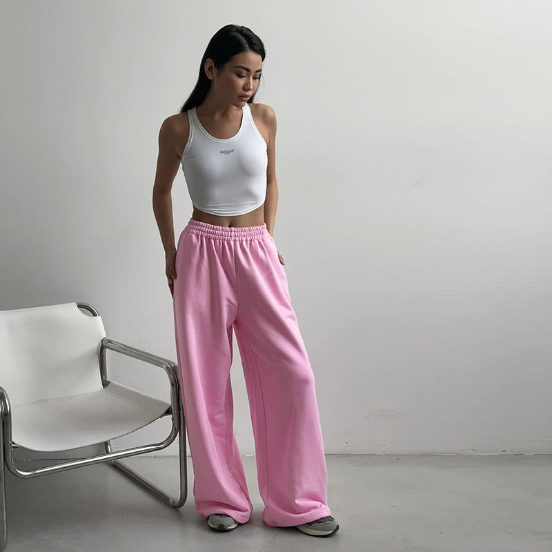 Damen lässige weite Sweatpants GR