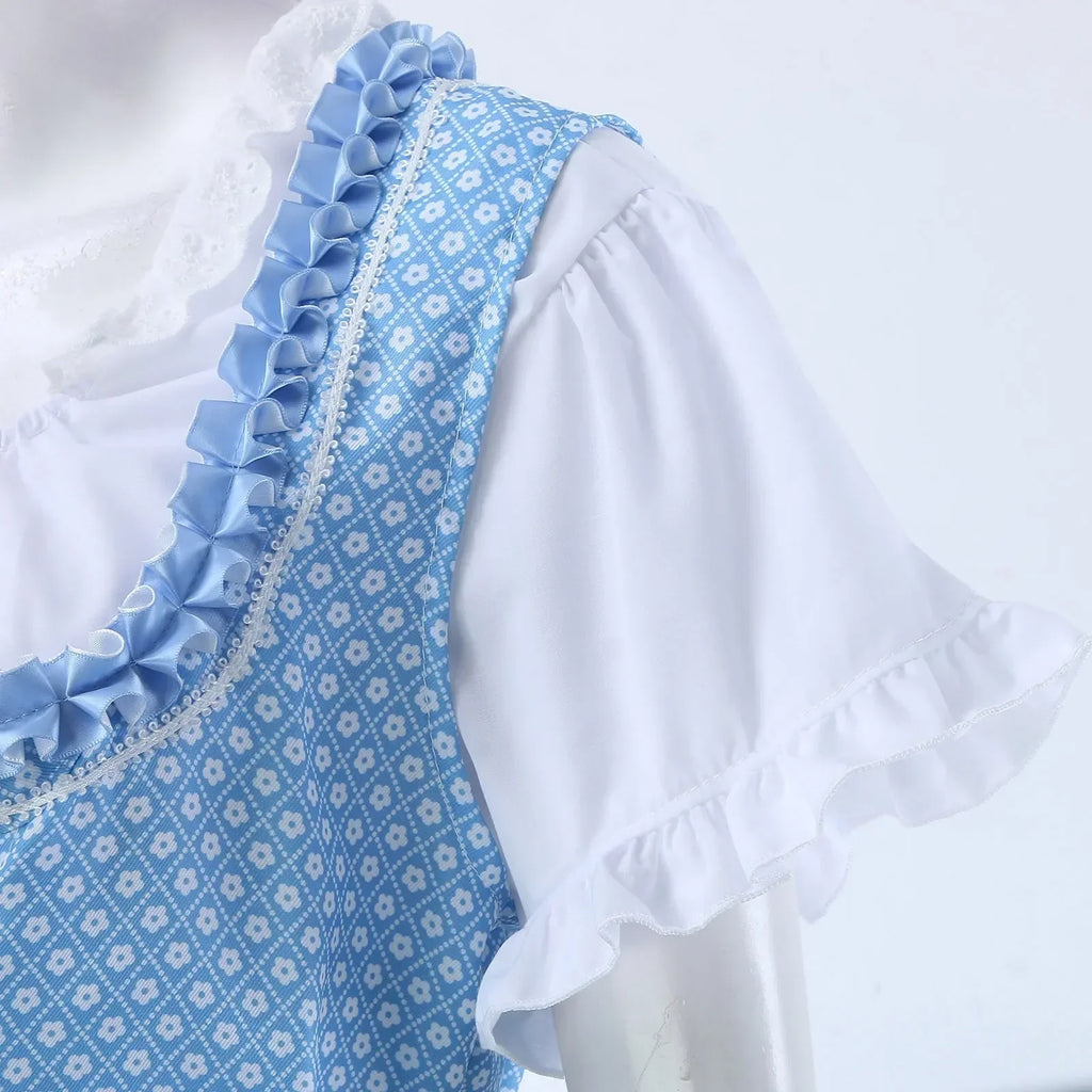 GR | Tracht Unique Traditional Costume For Women With Apron And Blouse