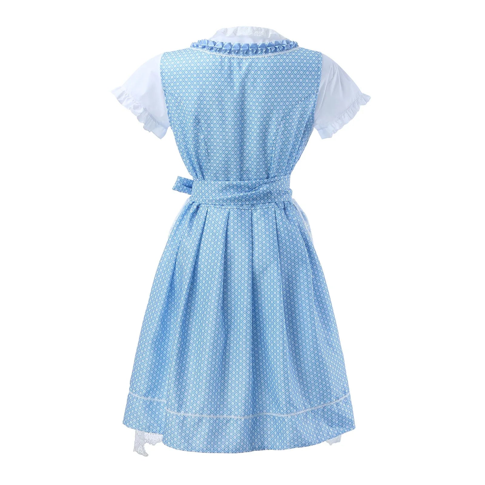 GR | Tracht Unique Traditional Costume For Women With Apron And Blouse