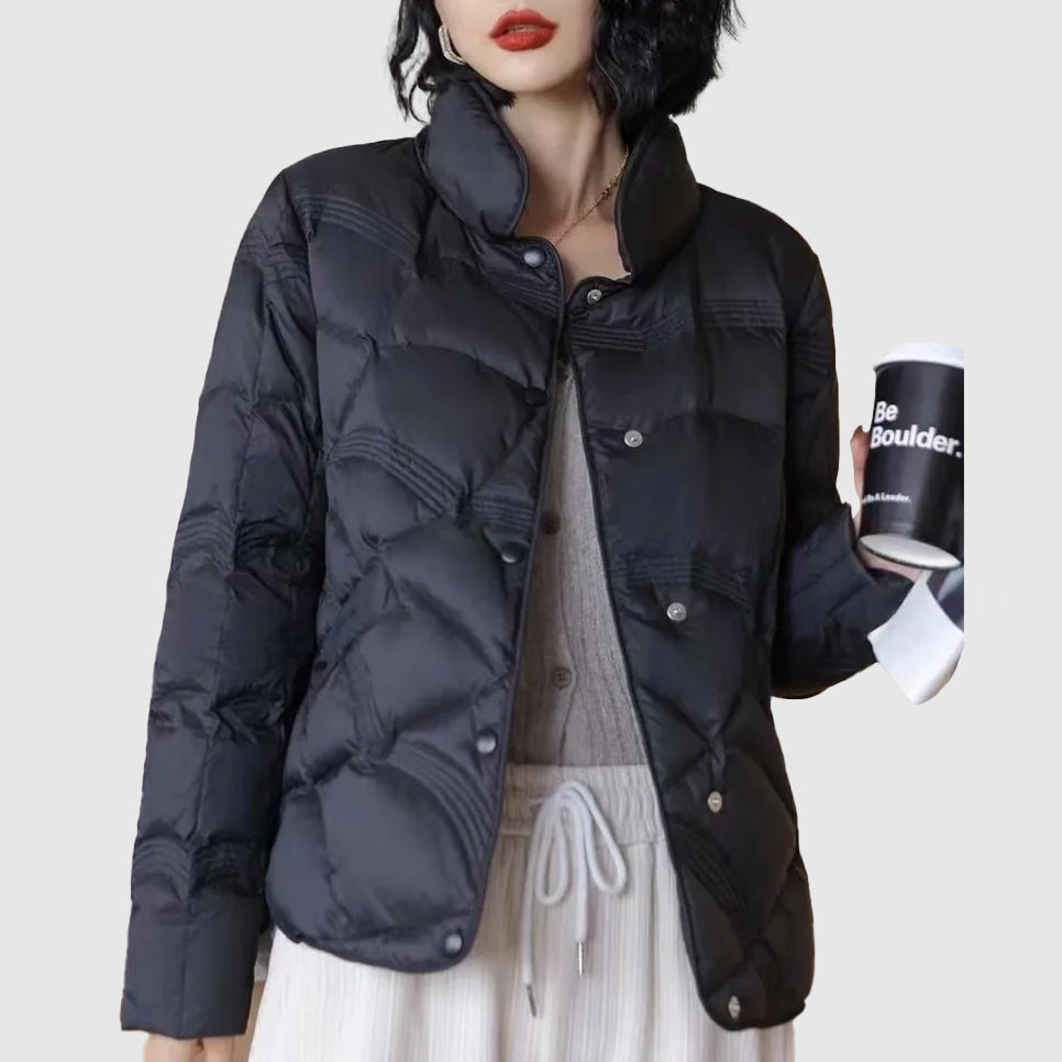 GR | Jacket - lightweight women's jacket with quilted design