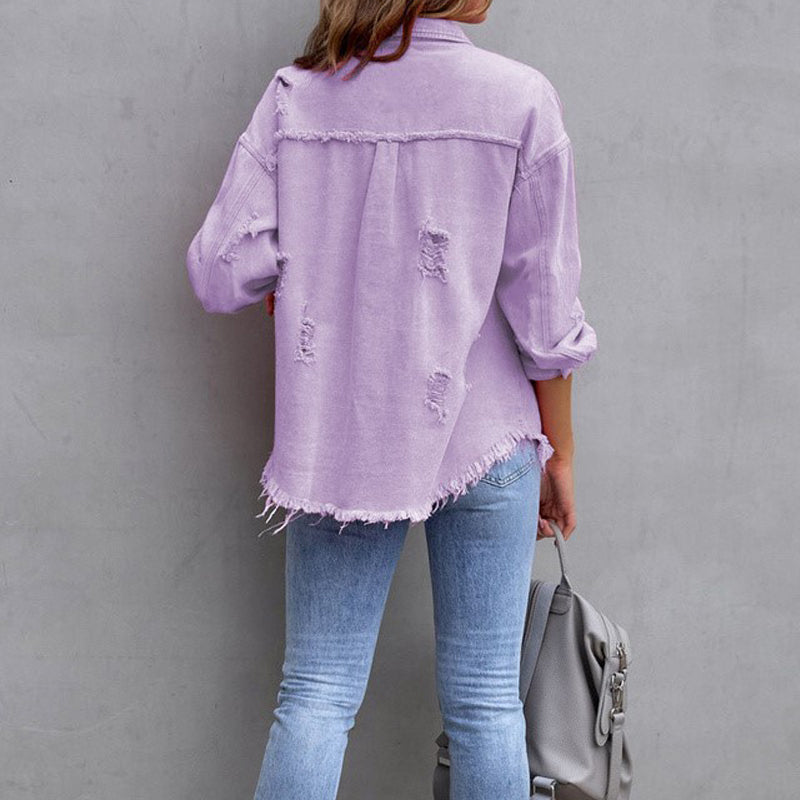 GR | Trendy Denim Jacket for Women