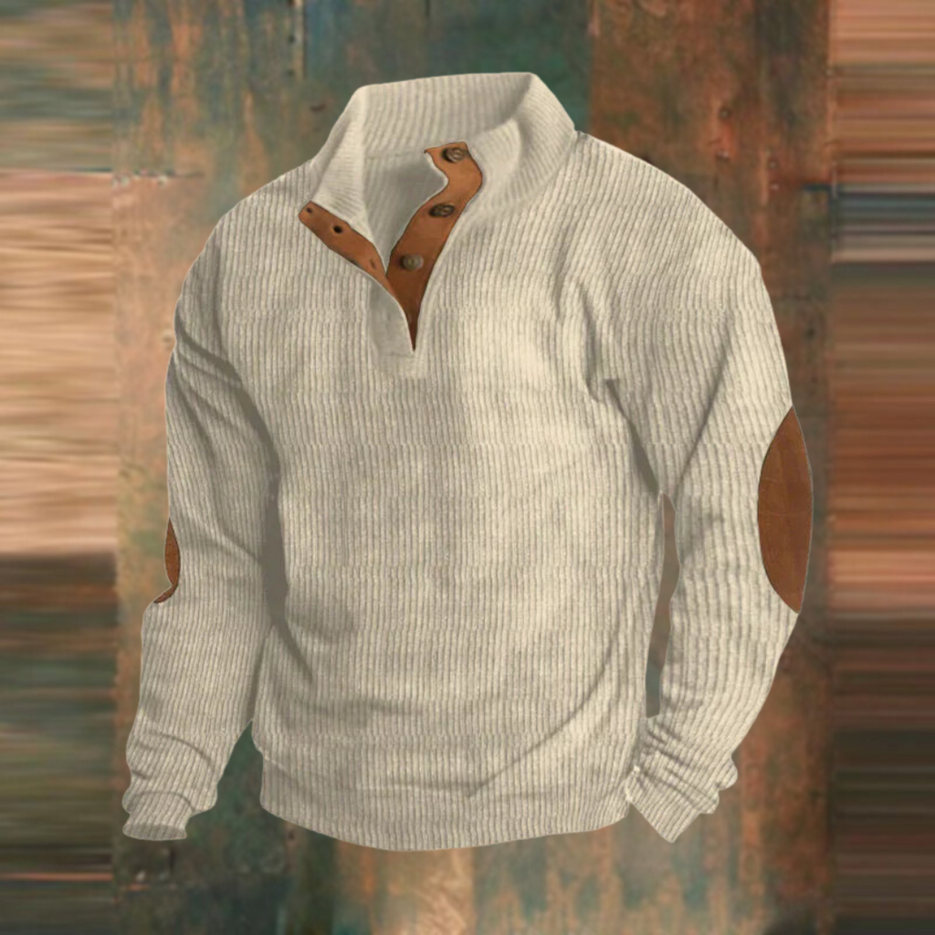 GR | VIERKNOPF-STRICKPULLOVER