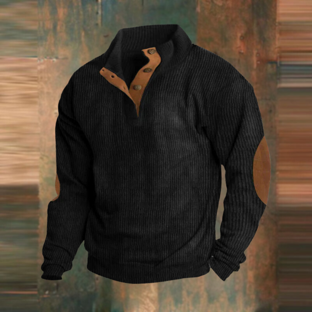 GR | VIERKNOPF-STRICKPULLOVER