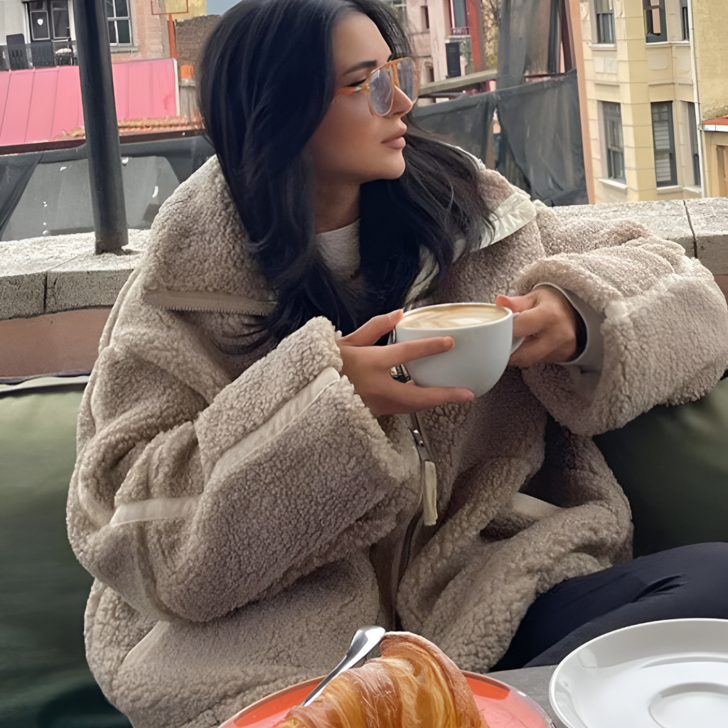 GR | Stylish fleece jacket
