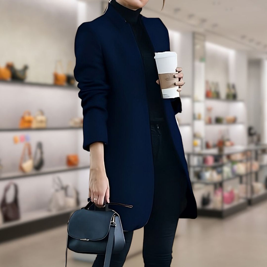 GR | Damen Herbst Winter Wollblazer - Stilvoll & Warm für Kalte Tage