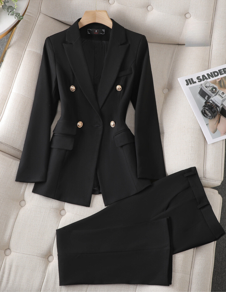 GR | Set with blazer and trousers 