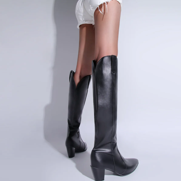 GR - Women's boots with a pointed toe