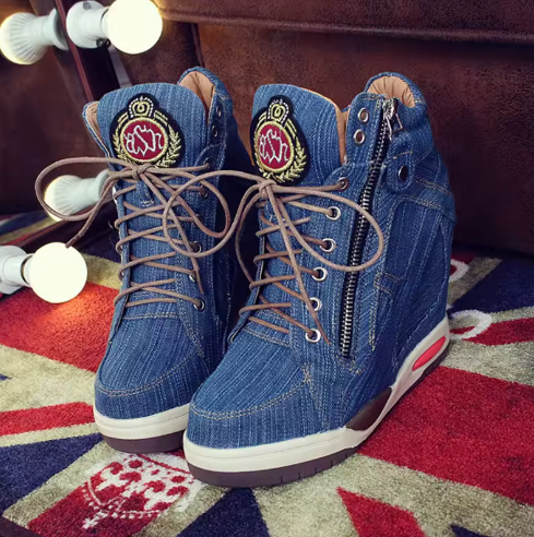 GR | No Hurry Wedge Sneakers