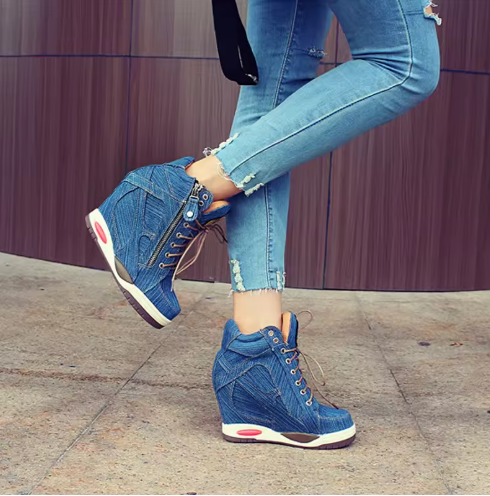 GR | No Hurry Wedge Sneakers
