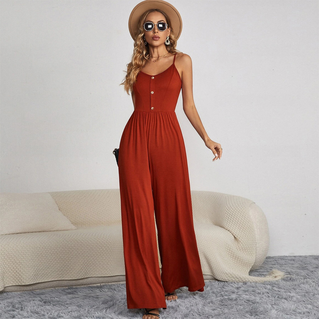GR | Comfortable cotton jumpsuit for women | Casual and breathable