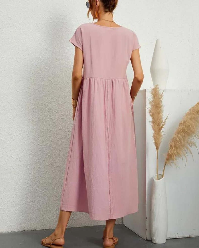 Ruby™ | Elegant basic dress made of cotton