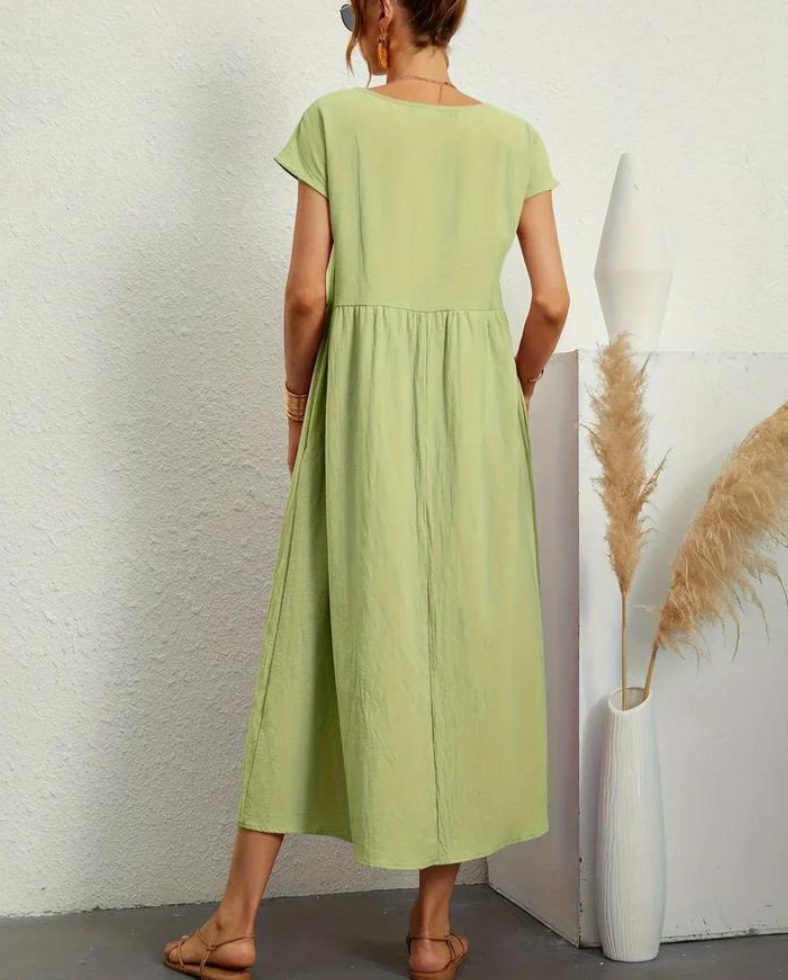 Ruby™ | Elegant basic dress made of cotton