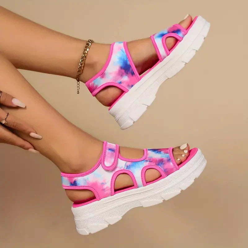 GR | Sandals with arch support, massage wedge sandals, shoes for summer