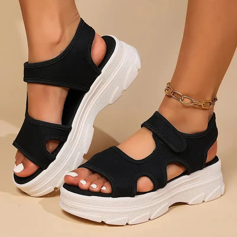 GR | Sandals with arch support, massage wedge sandals, shoes for summer
