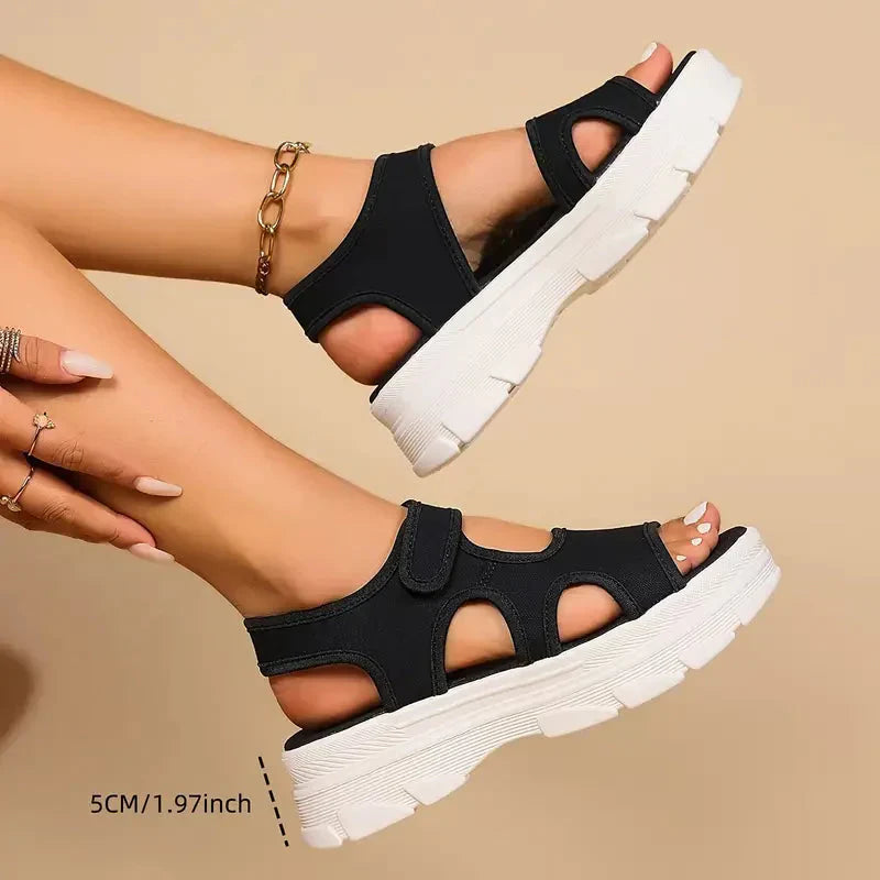 GR | Sandals with arch support, massage wedge sandals, shoes for summer
