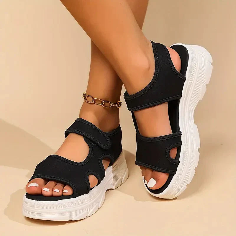 GR | Sandals with arch support, massage wedge sandals, shoes for summer