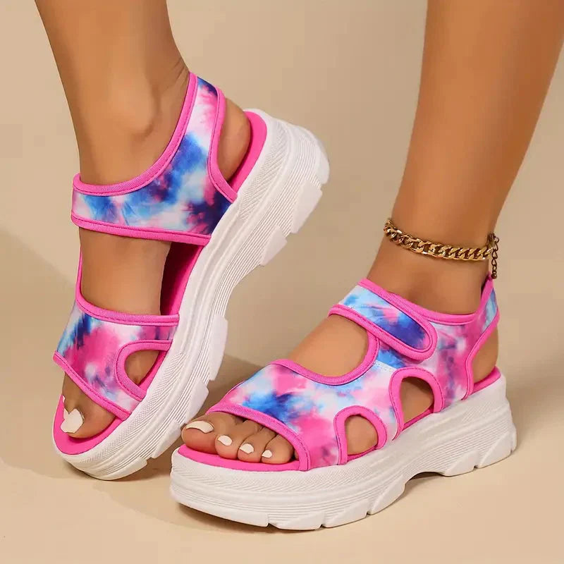 GR | Sandals with arch support, massage wedge sandals, shoes for summer