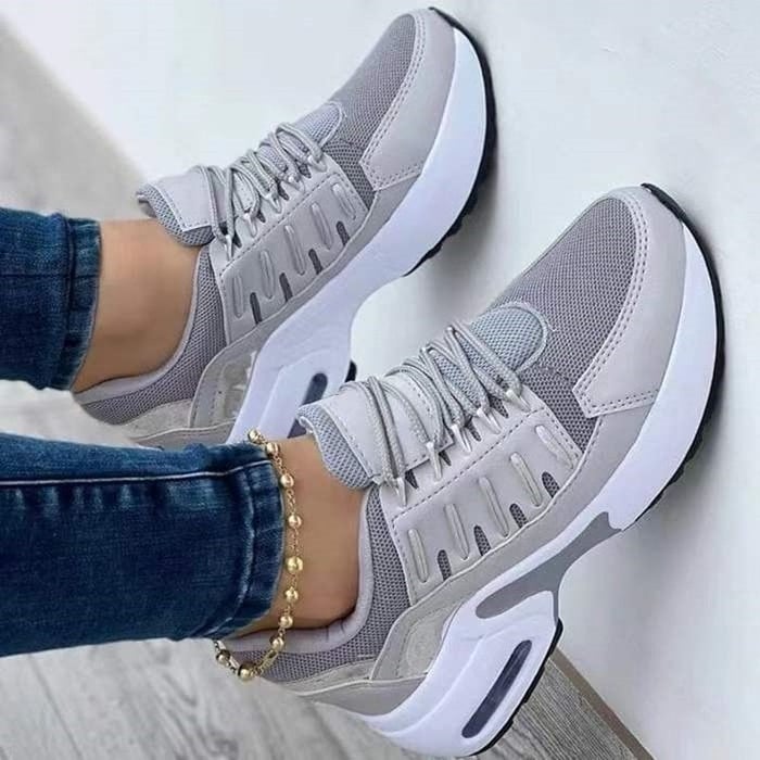 GR | Lace-up Ergonomic Sneakers Women's Shoes