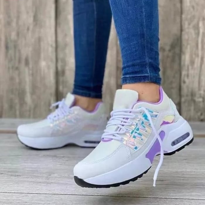 GR | Lace-up Ergonomic Sneakers Women's Shoes