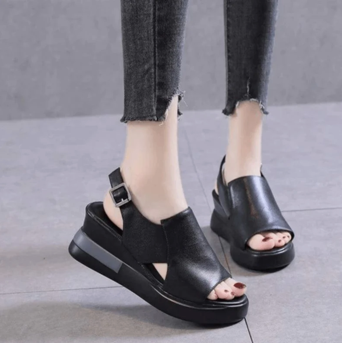 GR | Comfortable women's sandals - 2024 fashion shoes