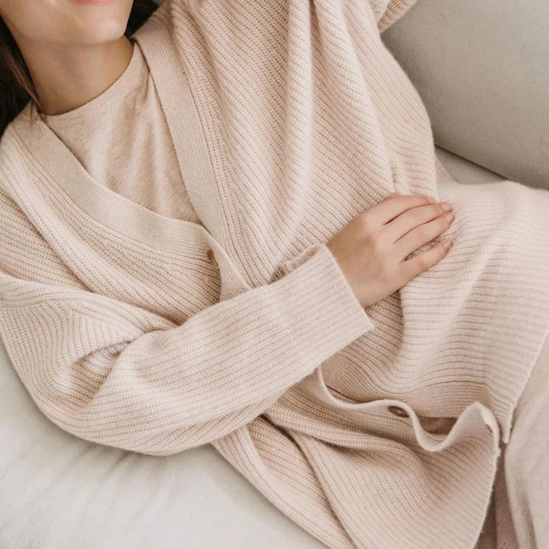 GR | Oversized Cardigan für Damen mit luxuriösem Komfort