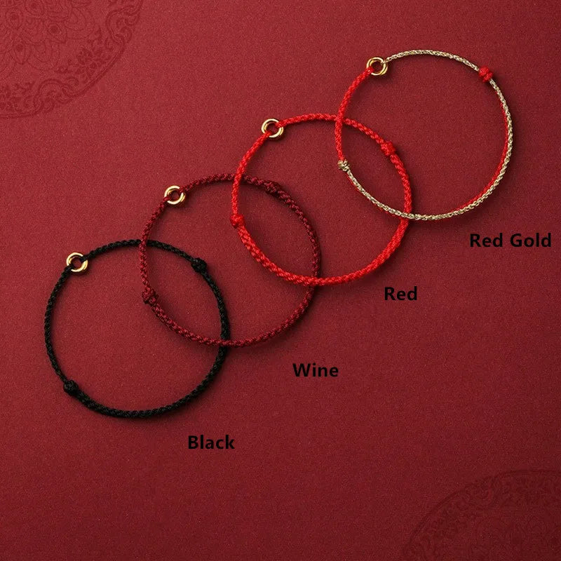 GR | Handwoven Golden Circle Bracelet