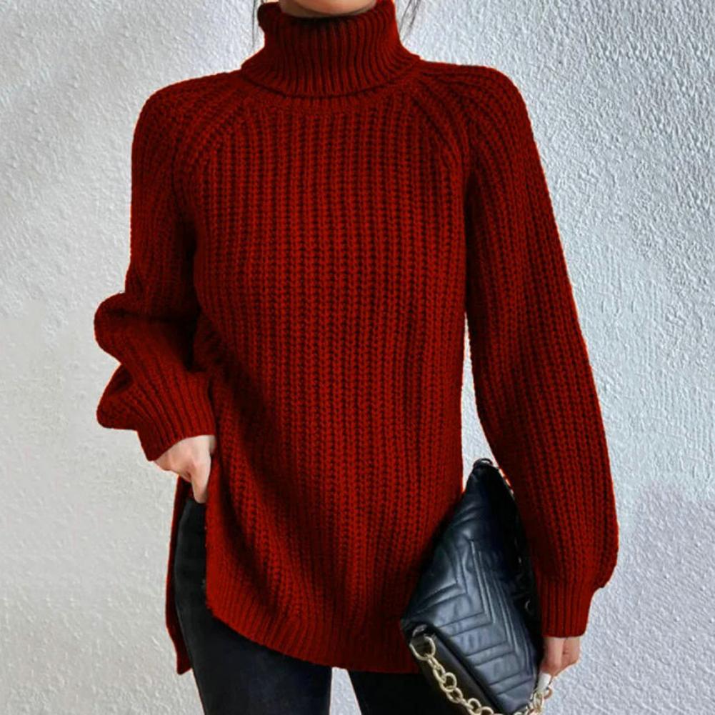 GR | Eleganter Rollkragenpullover