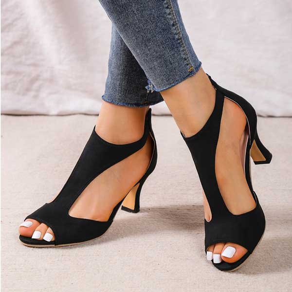 Felina™ - Orthopedic sandals with heel