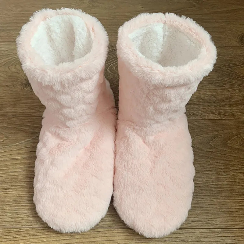 GR | Plush slippers - cozy fleece slippers