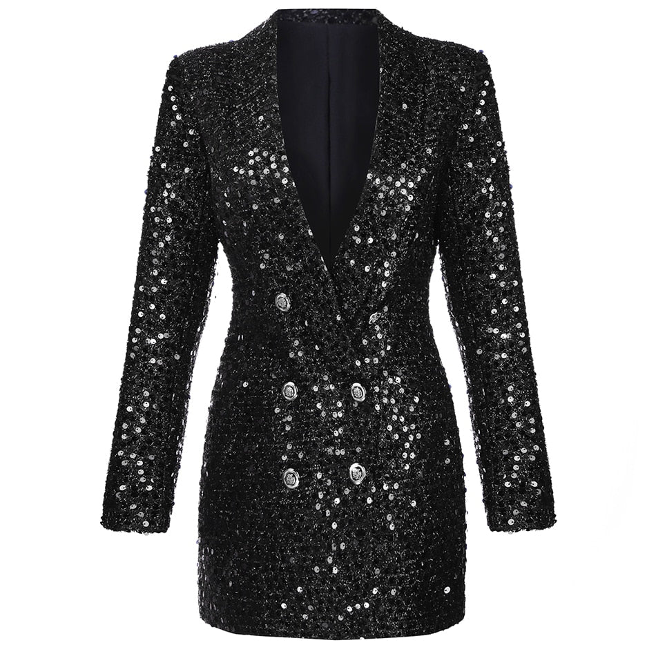 GR | Blazer Dress Glitter