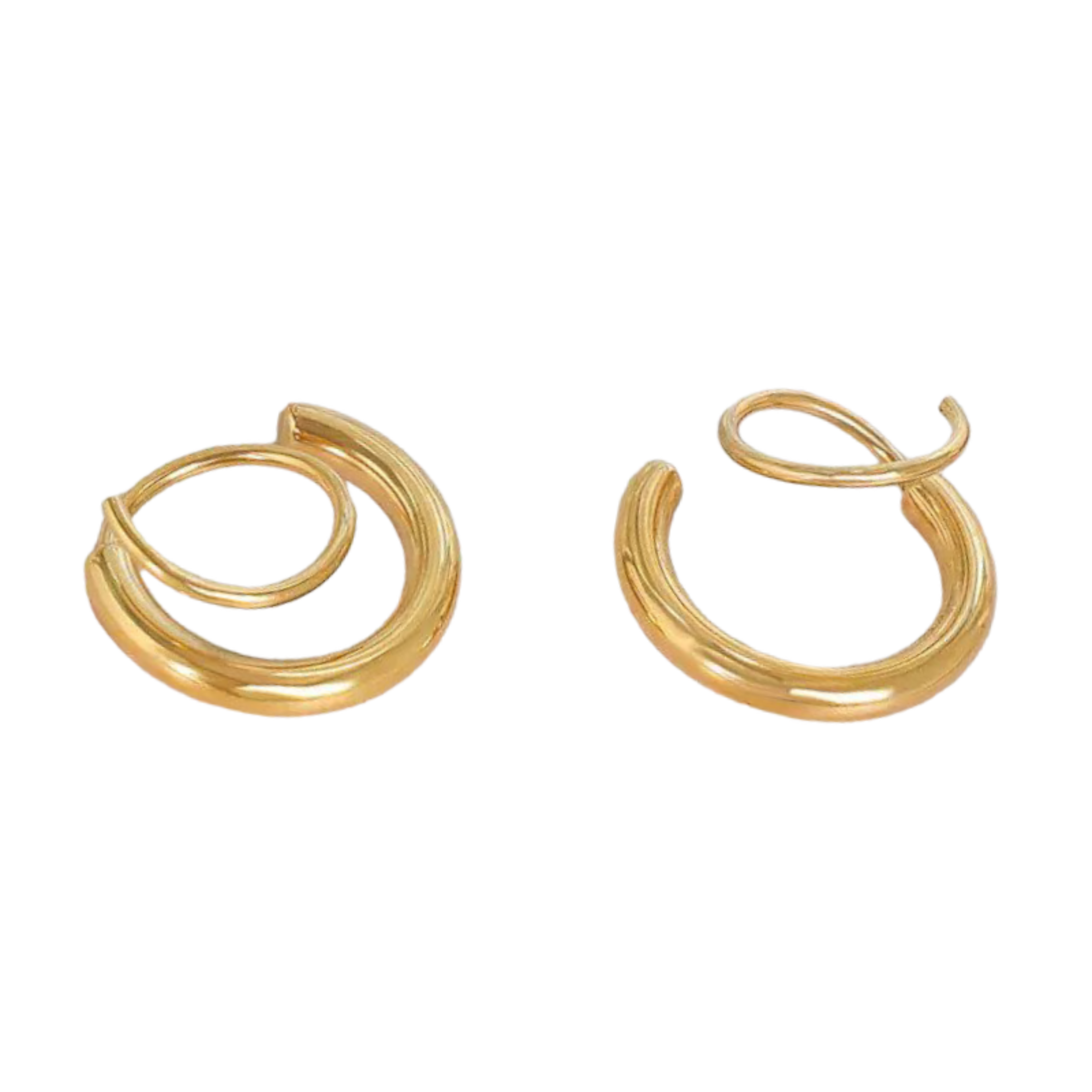 Spiral earrings