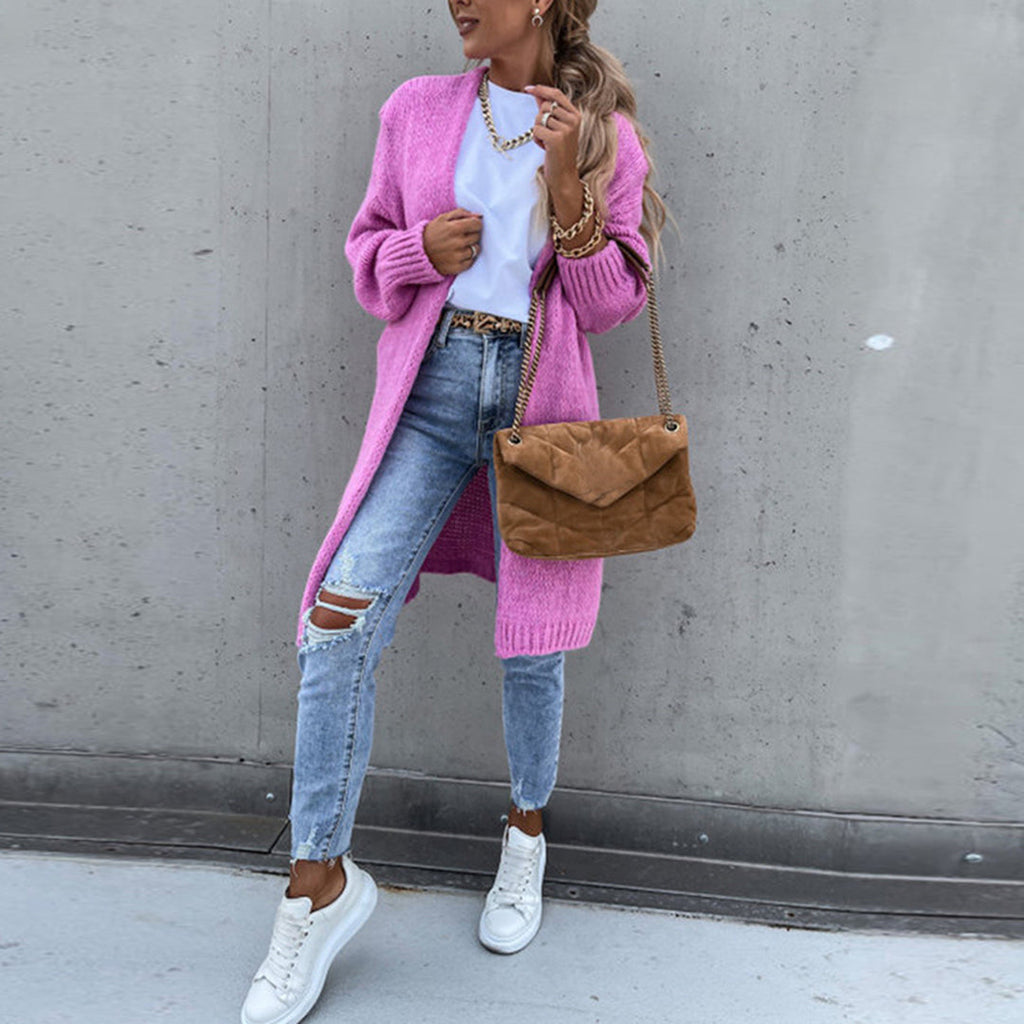 GR | Cardigan - comfortable oversized women's cardigan