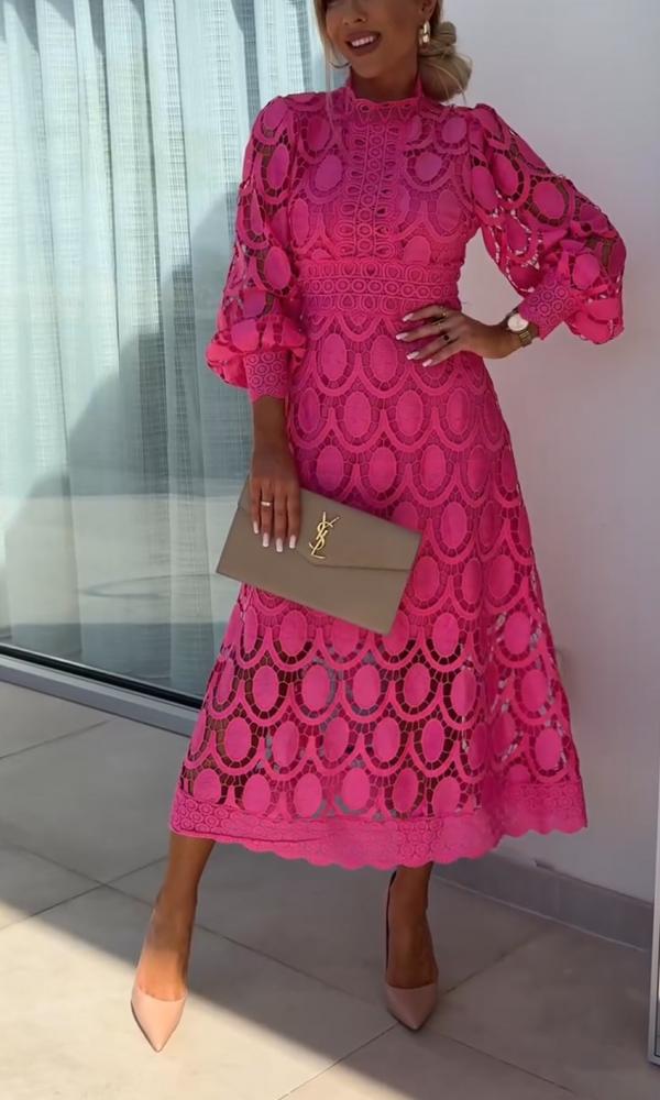 GR | Women's Lace Casual Dress