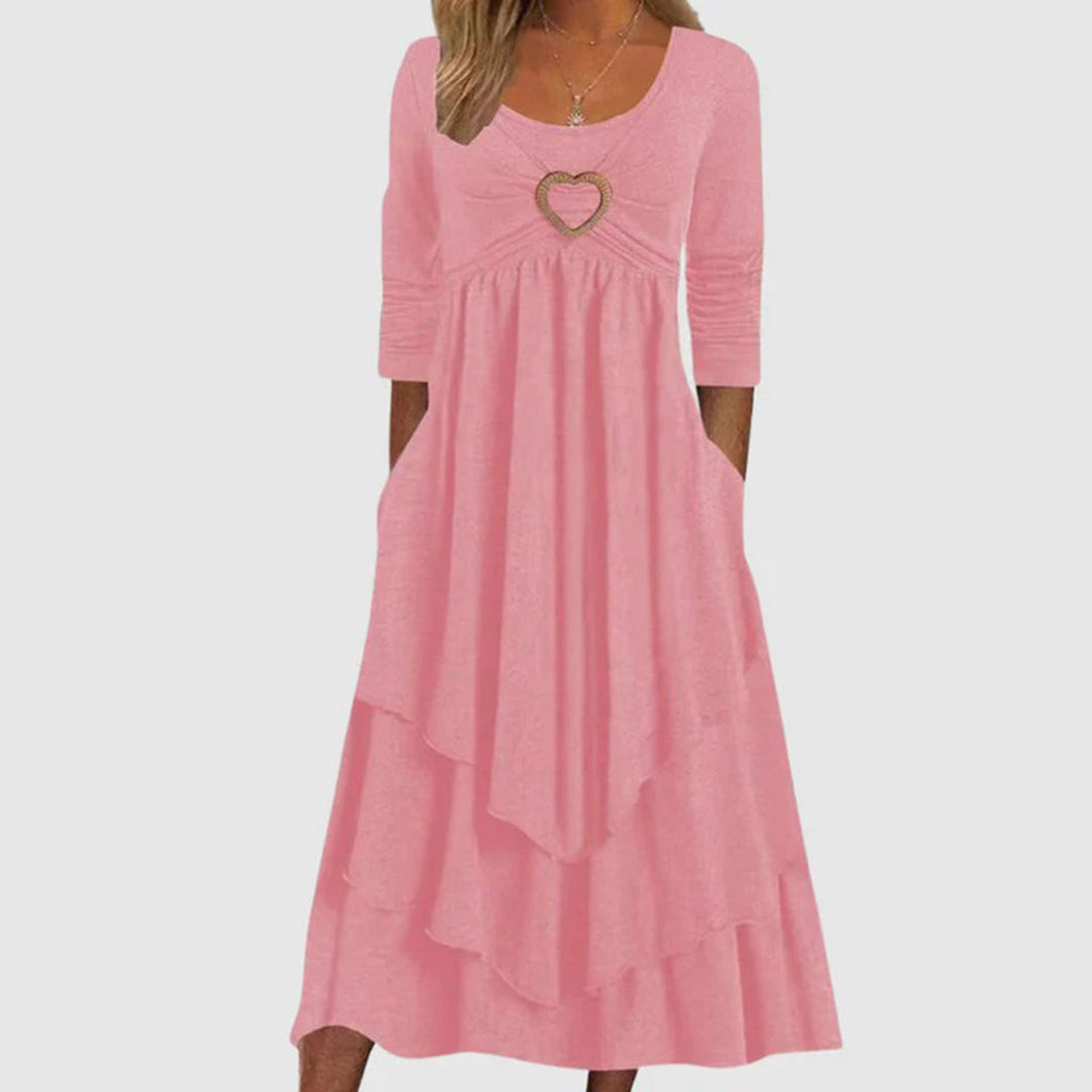 GR - Lässiges langes Kleid