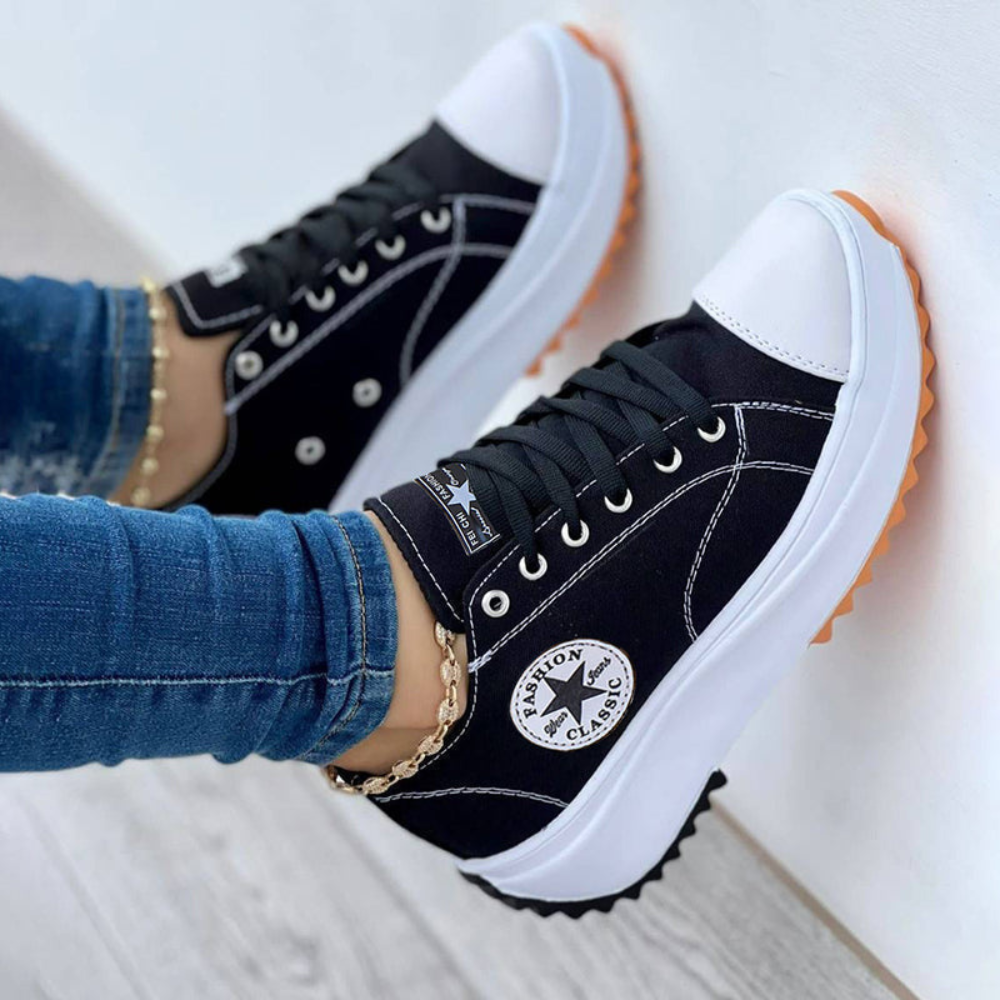 GR | Lace-up sneakers, orthopedic walking shoes, women's shoes 