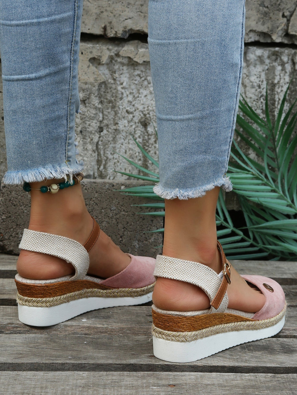 GR | Ankle Strap Sandals, Orthopedic Espadrilles, Women's Sandals