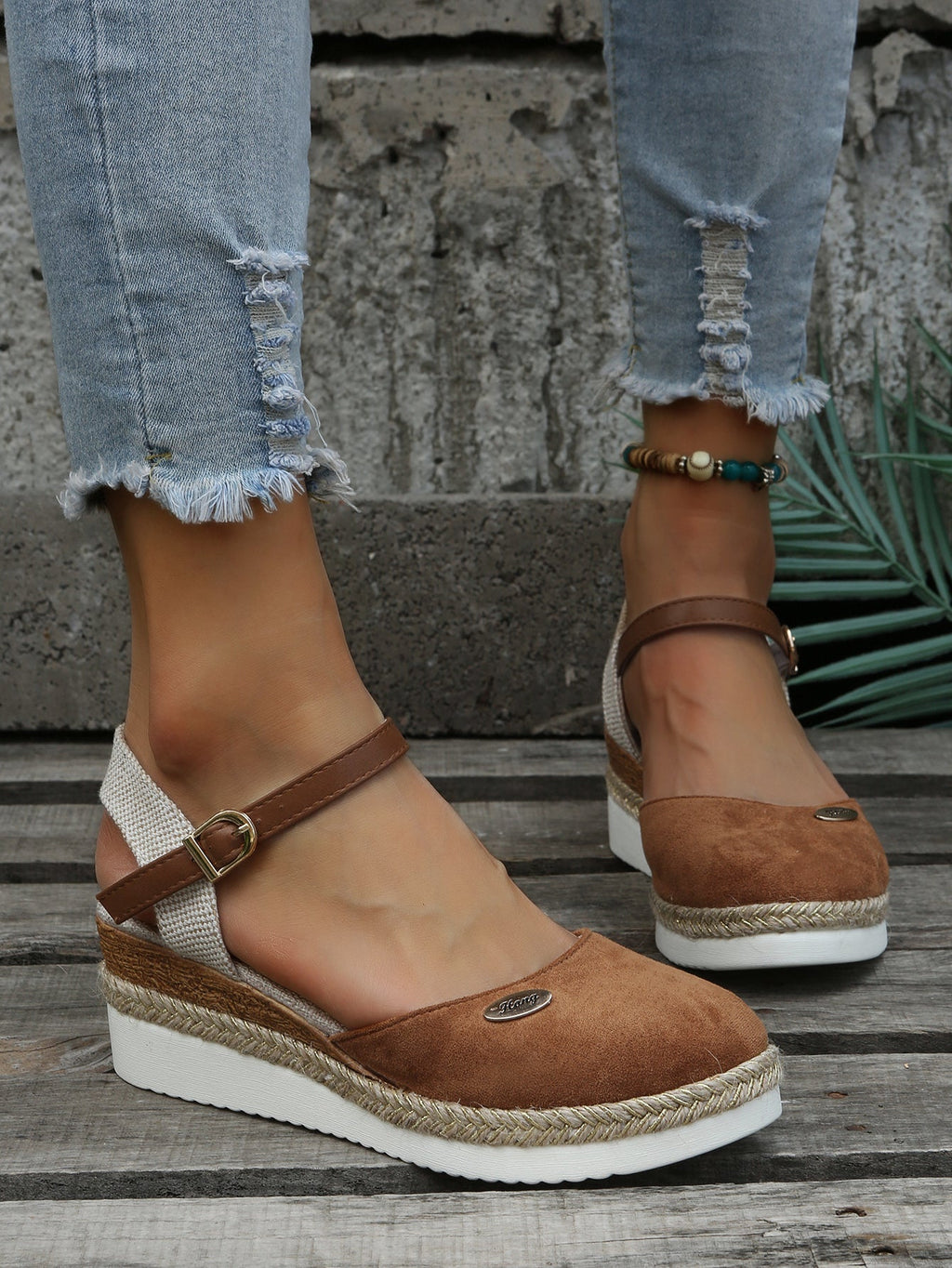 GR | Ankle Strap Sandals, Orthopedic Espadrilles, Women's Sandals
