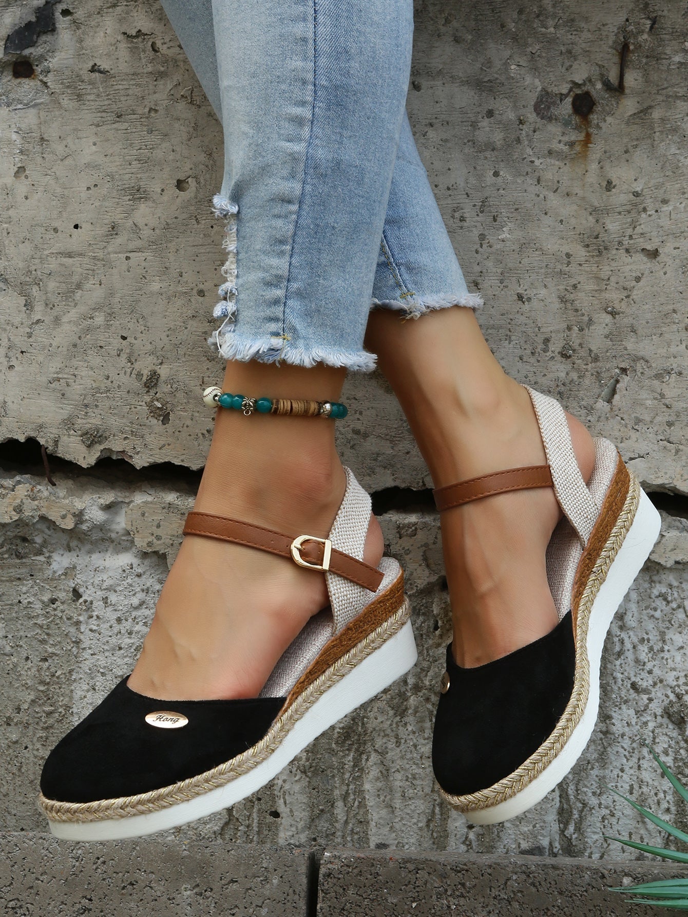 GR | Ankle Strap Sandals, Orthopedic Espadrilles, Women's Sandals