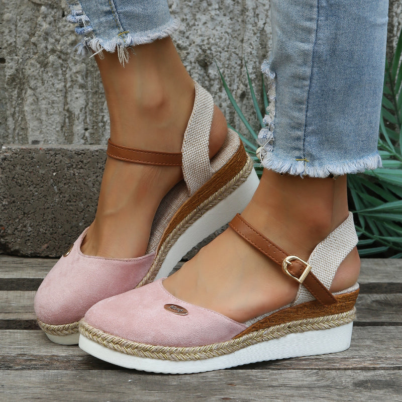GR | Ankle Strap Sandals, Orthopedic Espadrilles, Women's Sandals
