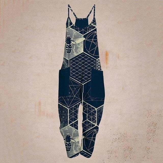 GR - Geometric Strap Jumpsuit