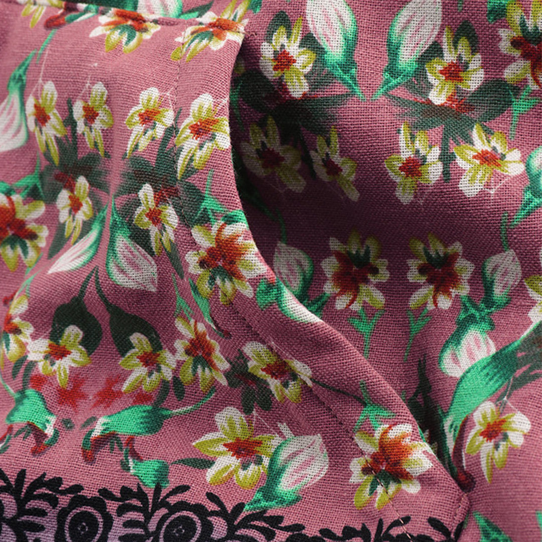 GR | Floral Splendor Jacket - Elegant women's jacket with floral pattern