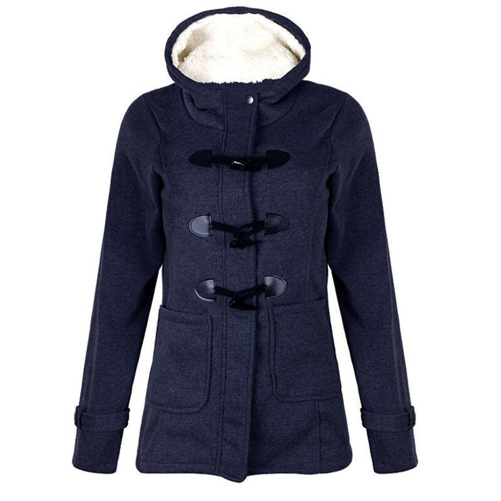 GR | Popular warm winter jacket with hood for women - Comfortable winter jacket