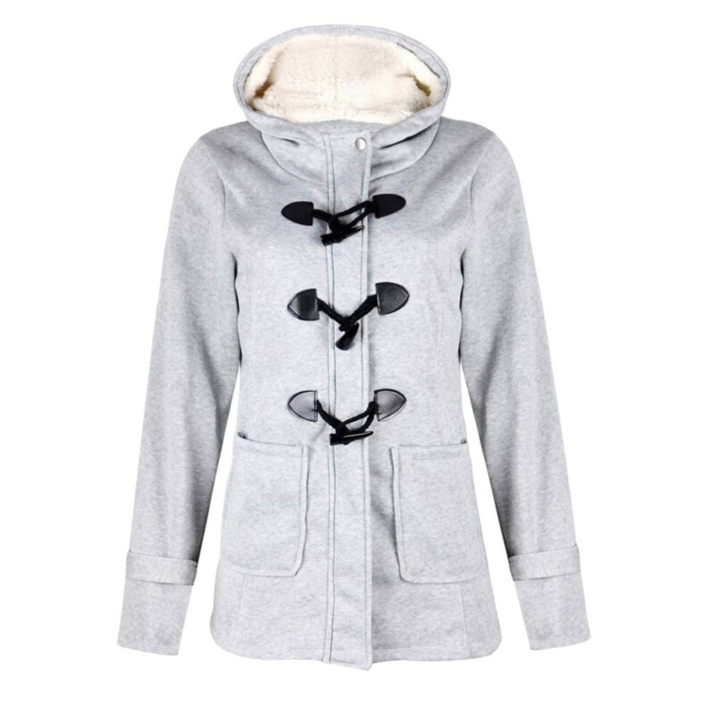 GR | Popular warm winter jacket with hood for women - Comfortable winter jacket