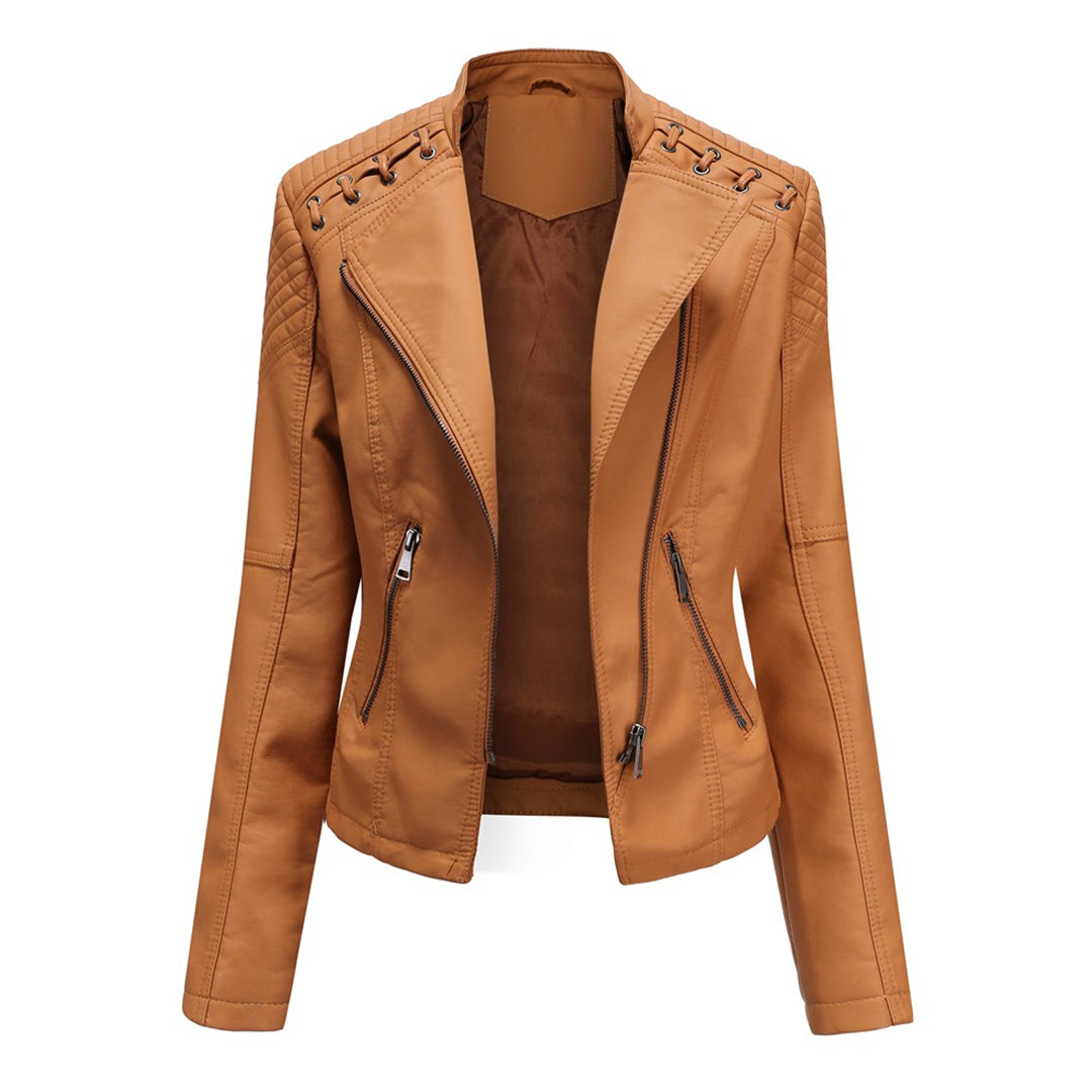 GR - fashionable leather jacket in premium quality