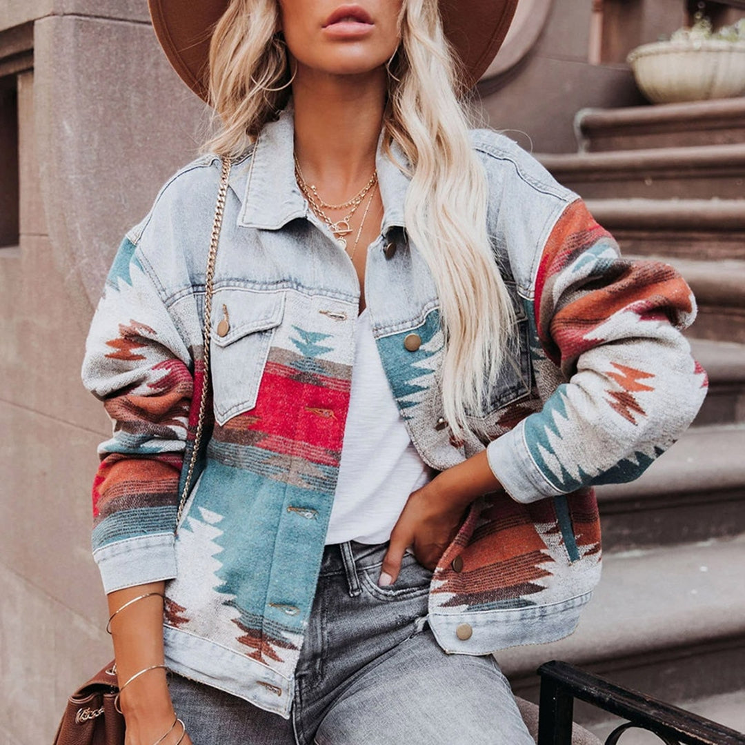GR | Retro Denim Jacket for Women