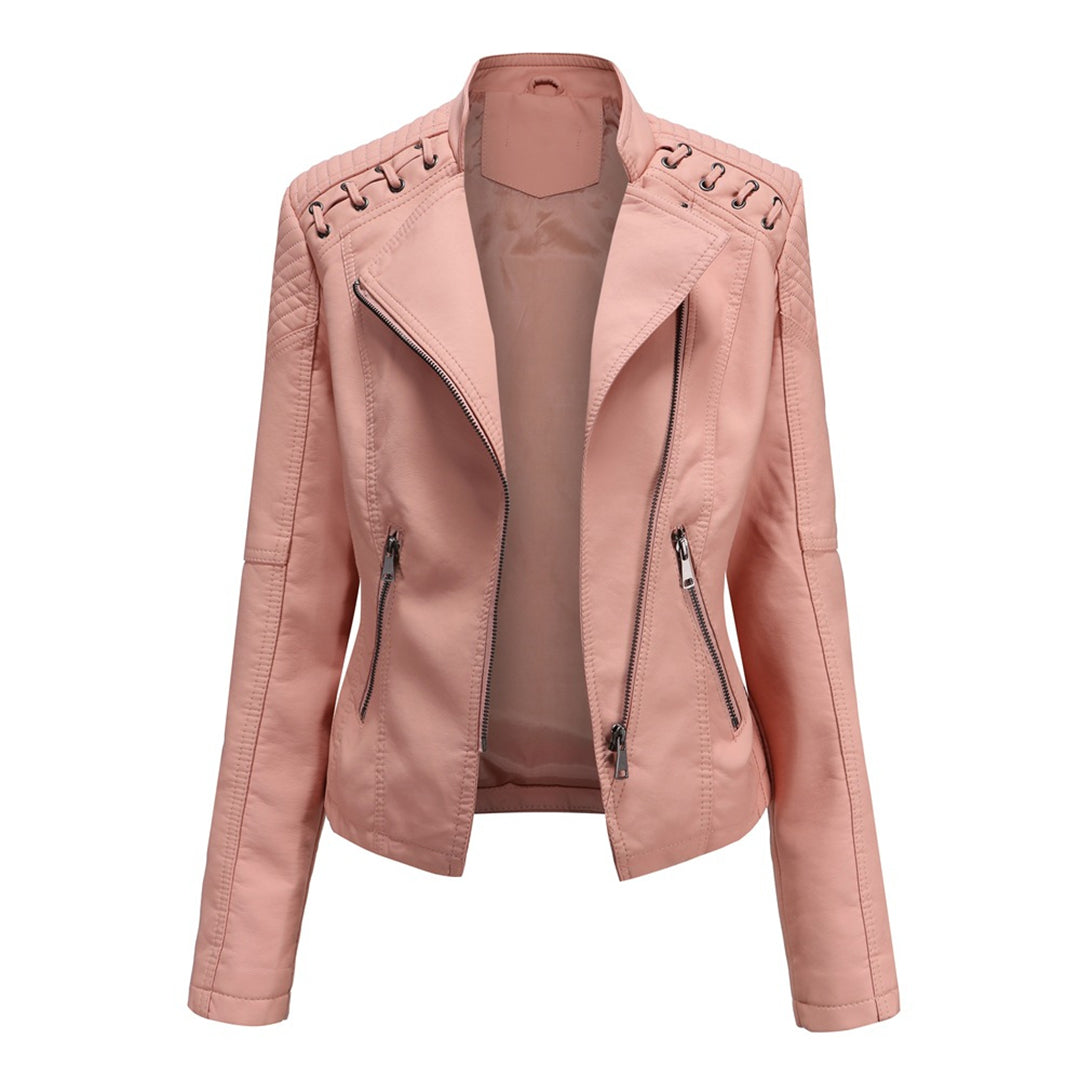 GR - fashionable leather jacket in premium quality