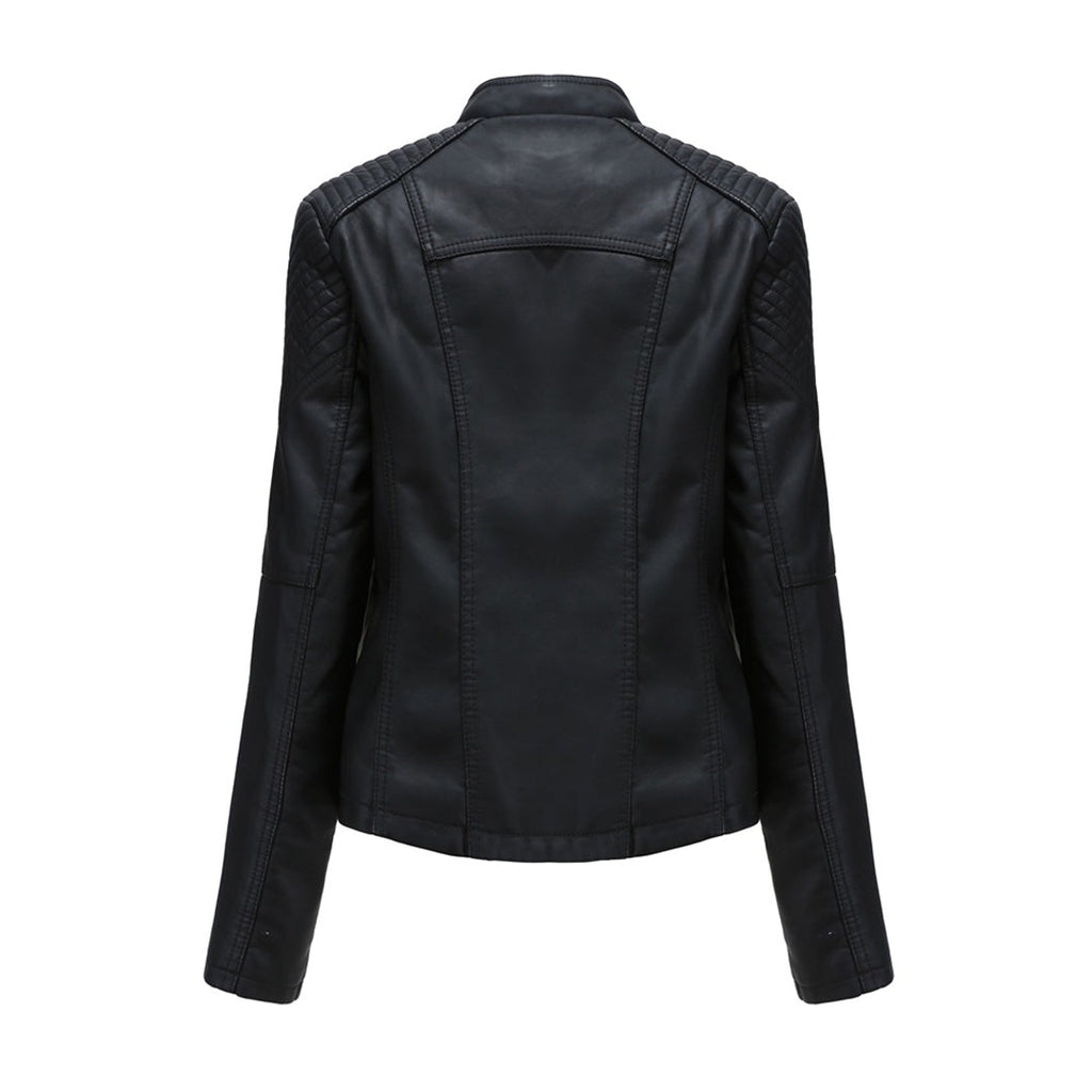 Marie™ - Stylish Leather Jacket
